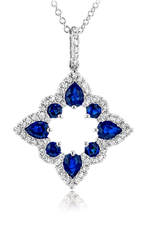 Zeghani Precious Stones Necklace ZP921