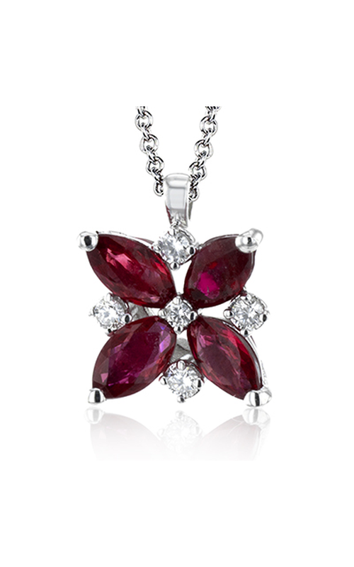 Zeghani Precious Stones Necklace Zp1006