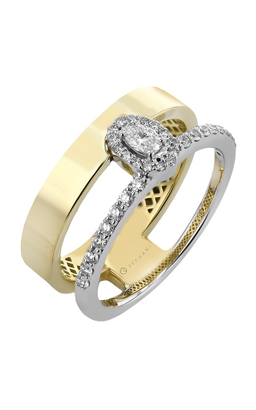 Zeghani Ring Zr2396-ov Elizabeth Diamond Company