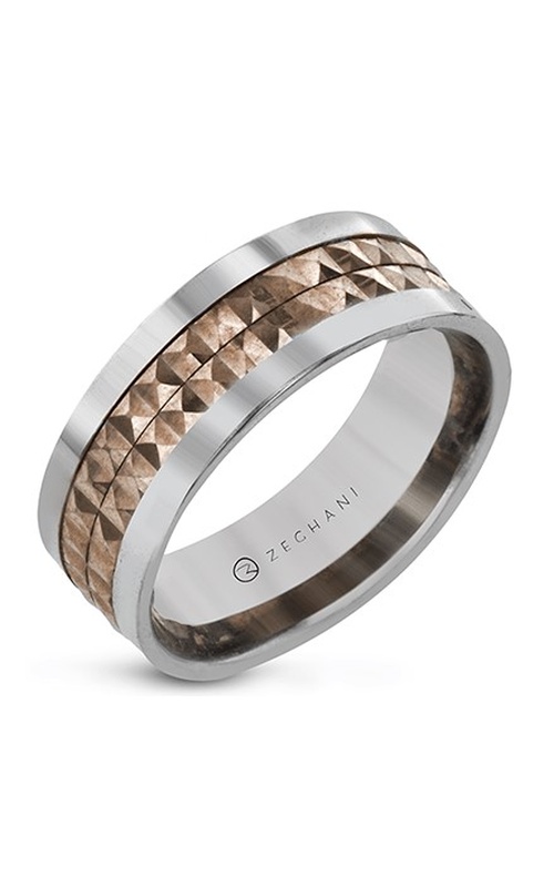 Zeghani Wedding Band  ZM100