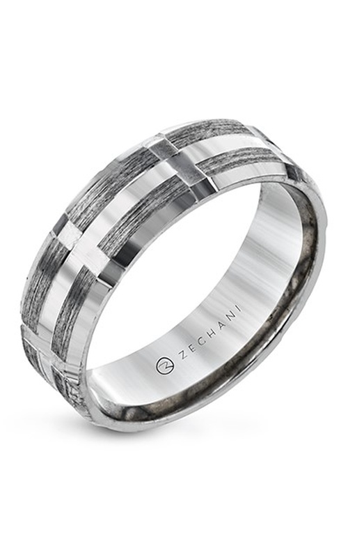 Zeghani Wedding Band  ZM104