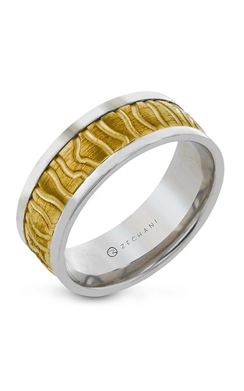 Zeghani Wedding Band  ZM107