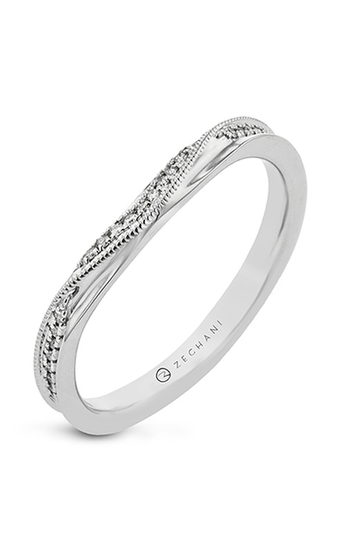 Zeghani  Wedding Band Zr2337-b