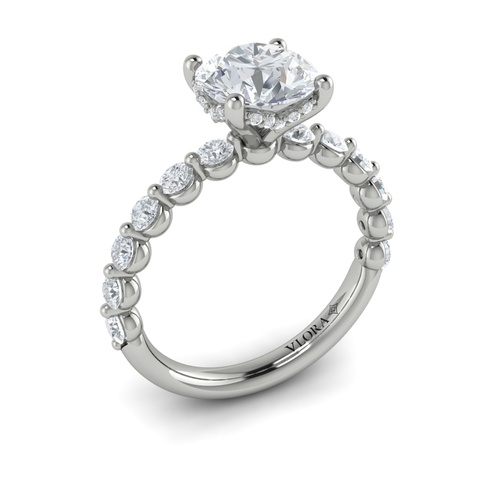 Vlora  Engagement Ring VSC20083-RD15-14WG