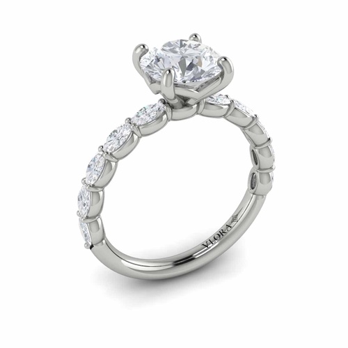 Vlora  Engagement Ring VSC20169-RD15-14WG