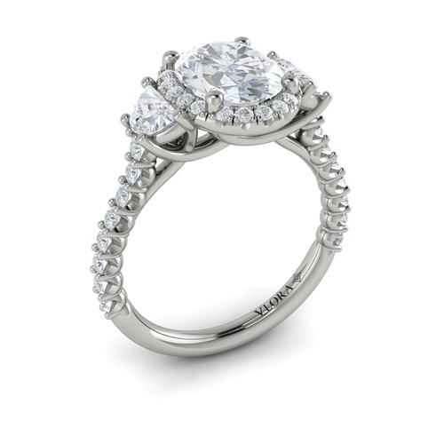 Vlora  Engagement Ring VST20030-OV20-14WG