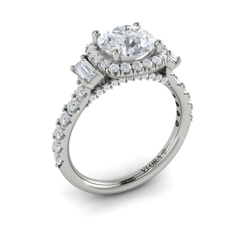 Vlora  Engagement Ring VST20027-RD15-14WG