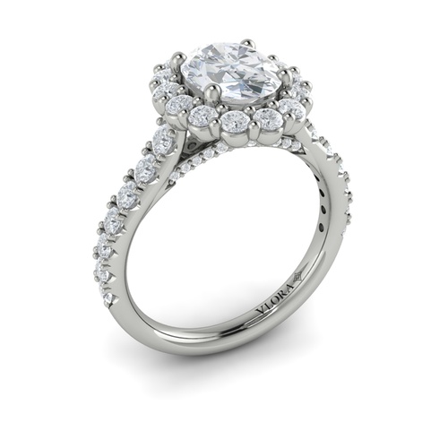 Vlora  Engagement Ring VSH20054-OV15-14WG