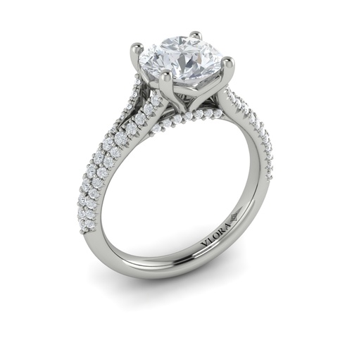 Vlora  Engagement Ring VSC20199-RD15-14WG