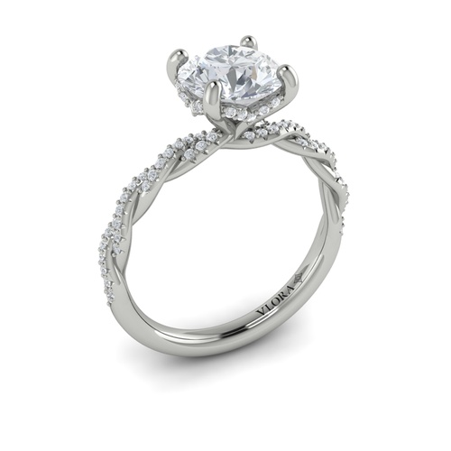 Vlora  Engagement Ring VSC20103-RD15-14WG