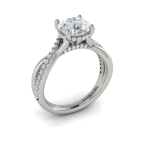 Vlora  Engagement Ring VSC20111-RD15-14WG