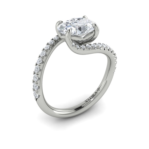 Vlora  Engagement Ring VSC20285-OV15-14WG