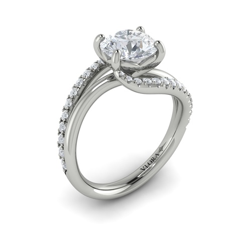 Vlora  Engagement Ring VSC20287-RD15-14WG