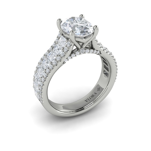 Vlora  Engagement Ring VSC20295-OV20-14WG