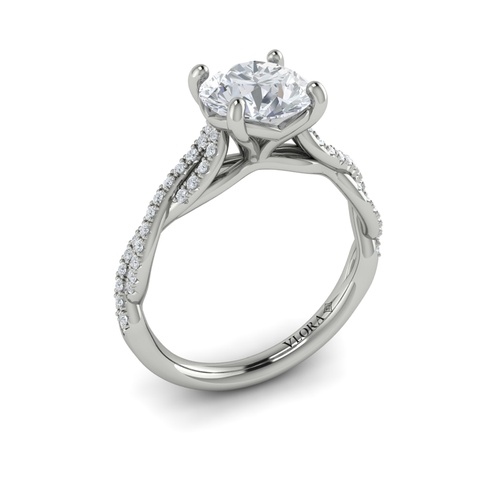 Vlora  Engagement Ring VSC20110-RD15-14WG