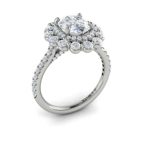 Vlora  Engagement Ring VSH20062-OV15-14WG