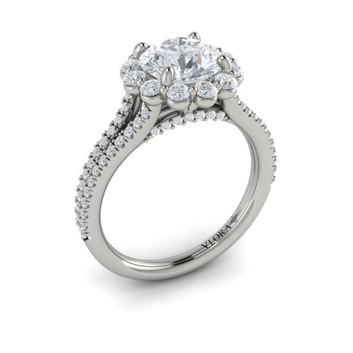 Vlora  Engagement Ring VSH20143-RD15-14WG