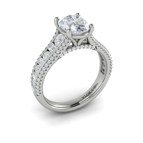 Vlora  Engagement Ring VSC20126-OV15-14WG
