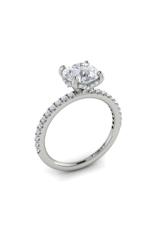 Vlora Classic Engagement Ring VSC20034-RD15-14WG Vlora Classic Engagement Ring VSC20034-RD15-14WG