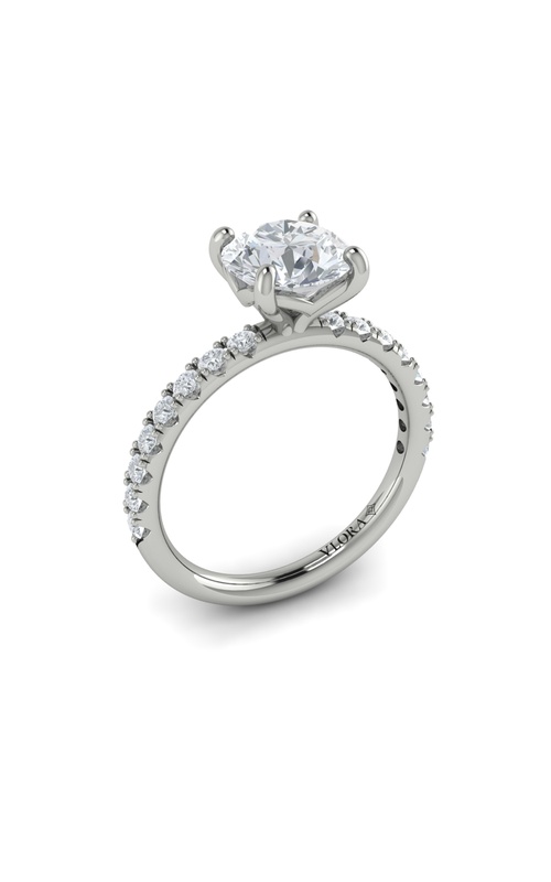 VLORA  Engagement Ring VSC20035-RD15-14WG
