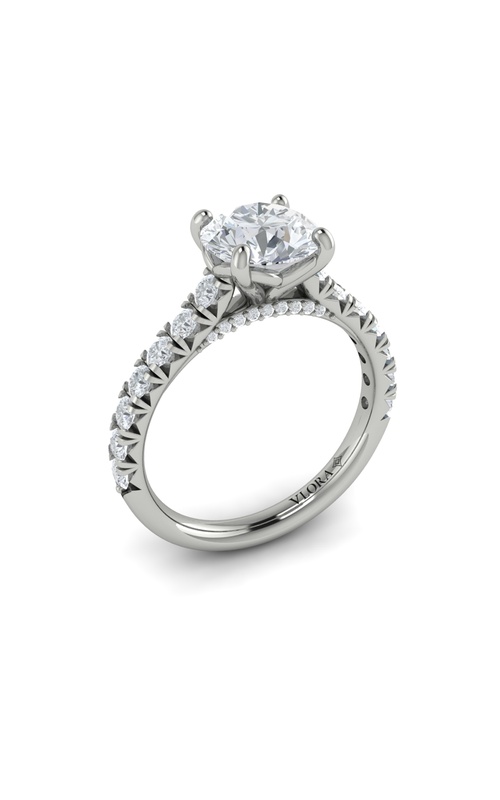 VLORA  Engagement Ring VSC20189-RD15-14WG