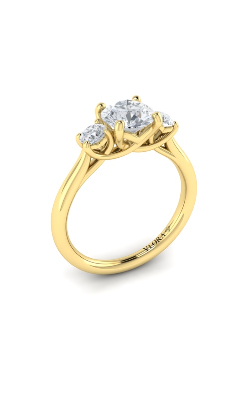 Vlora Three Stone Engagement Rings