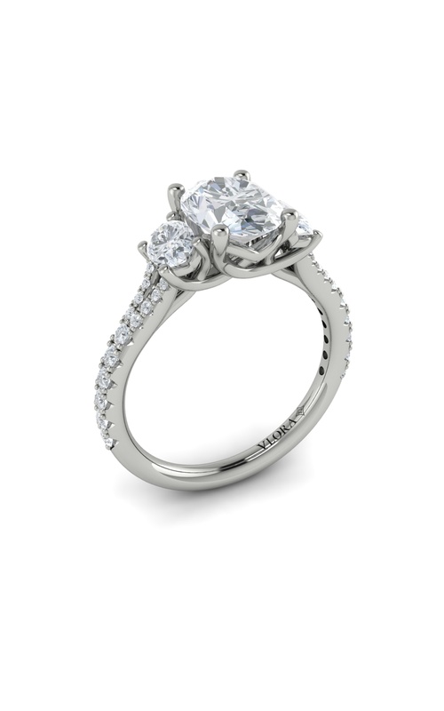 VLORA  Engagement Ring VST20017-OV15-14WG