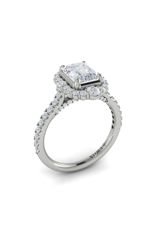 Vlora Halo Engagement Ring VSH20133-EC15-14WG