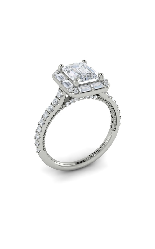 Vlora Halo Engagement Ring VSH20146-EC15-14WG