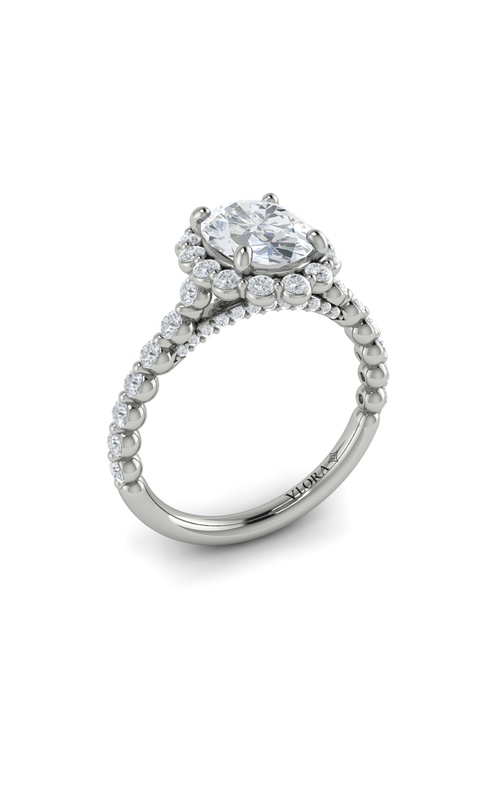 Vlora Halo Engagement Ring VSH20059-OV15-14WG
