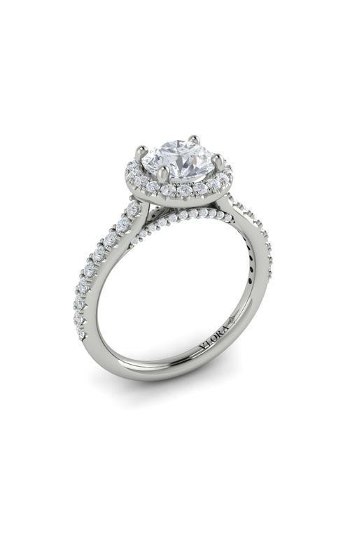 Vlora Halo Engagement Ring VSH20043-RD10-14WG