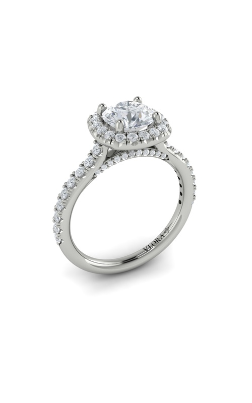 Vlora Halo Engagement Ring VSH20044-RD10-14WG