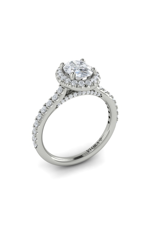 Vlora Halo Engagement Ring VSH20045-OV10-14WG