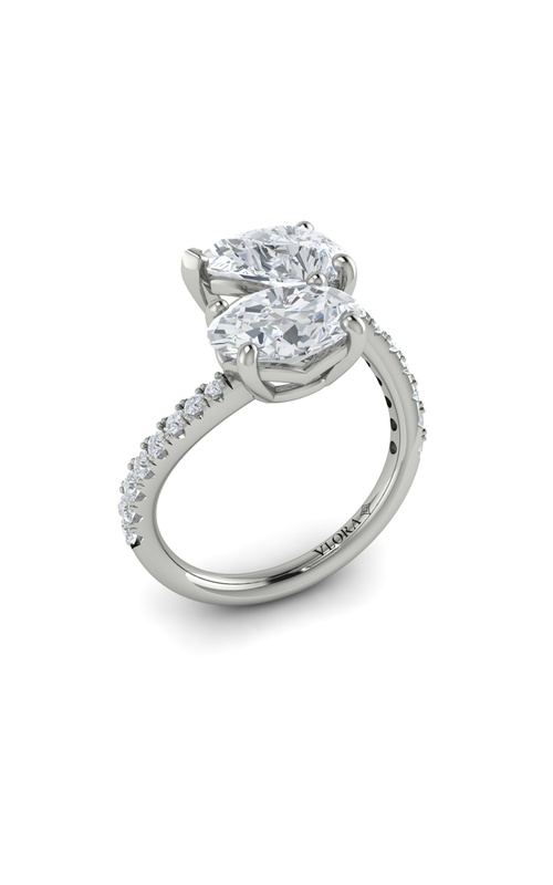 Vlora Two Stone Engagement Ring VSD20243-14WG