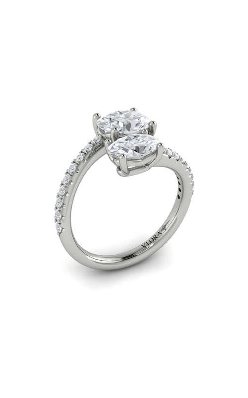 Vlora Two Stone Engagement Ring VSD20235-14WG