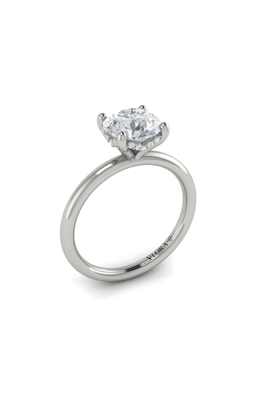 Vlora Solitaire Engagement Ring VSS20069-RD15-14WG