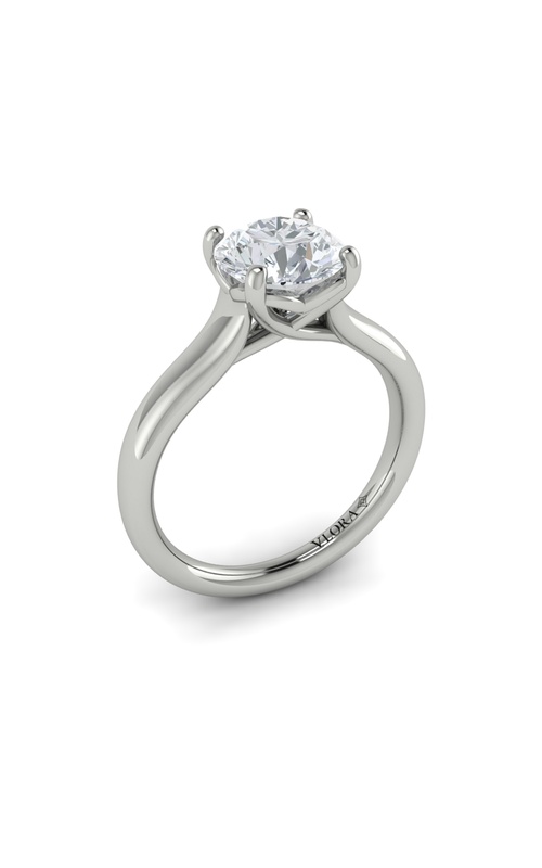 Vlora Solitaire Engagement Ring VSS20071-RD15-14WG
