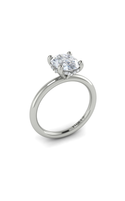Vlora Solitaire Engagement Ring VSS20197-OV20-14WG