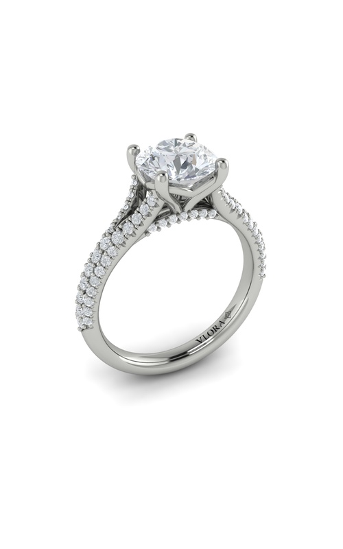 VLORA  Engagement Ring VSC20199-RD15-14WG