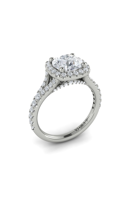 VLORA  Engagement Ring VSH20201-RD15-14WG