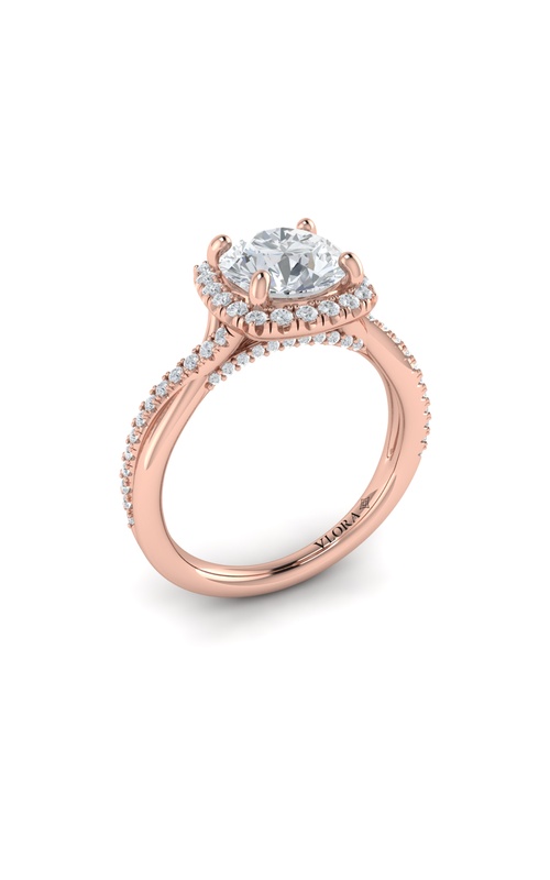Vlora Halo Engagement Rings