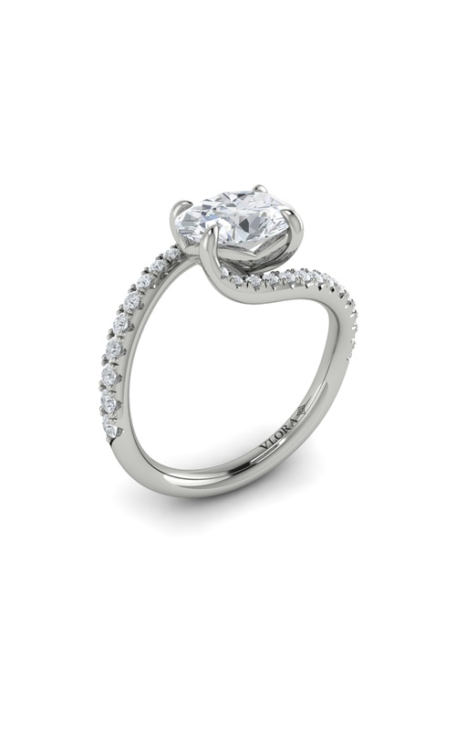 Vlora Classic Engagement Ring VSC20285-OV15-14WG