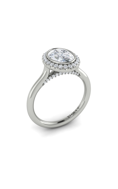 Vlora Halo Engagement Ring VSH20273-OV15-14WG