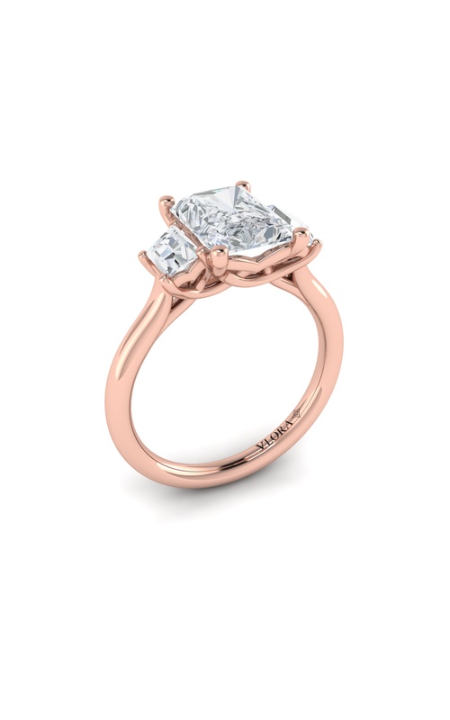 Vlora Three Stone Engagement Rings