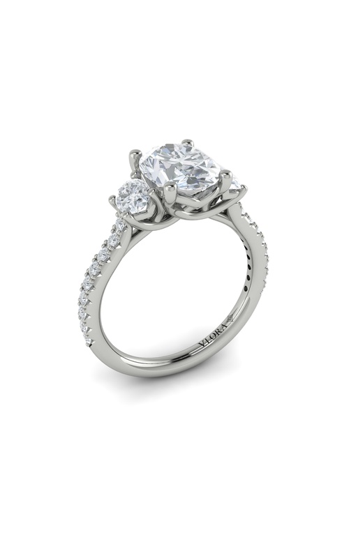 Vlora Three Stone Engagement Rings
