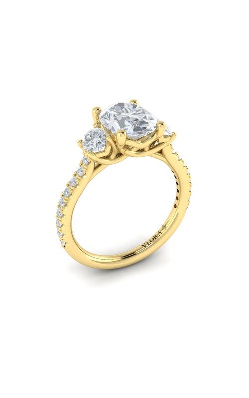 Vlora Three Stone Engagement Rings