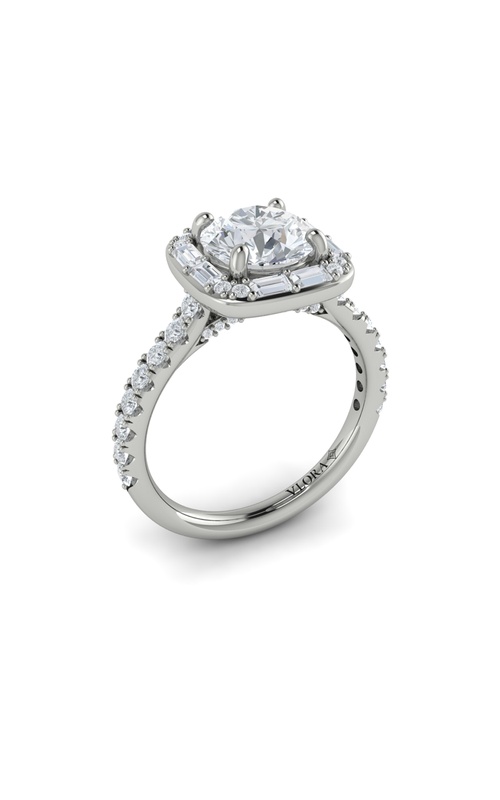 VLORA  Engagement Ring VSH20149-RD15-14WG