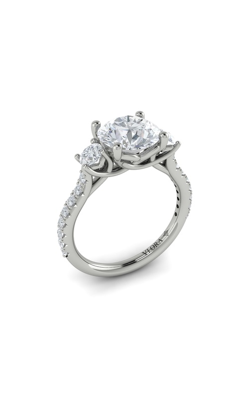 VLORA  Engagement Ring VST20371-RD20-14WG