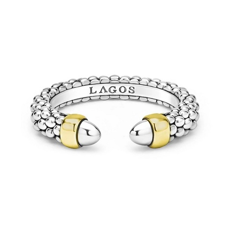 LAGOS SIGNATURE CAVIAR VERSA RING