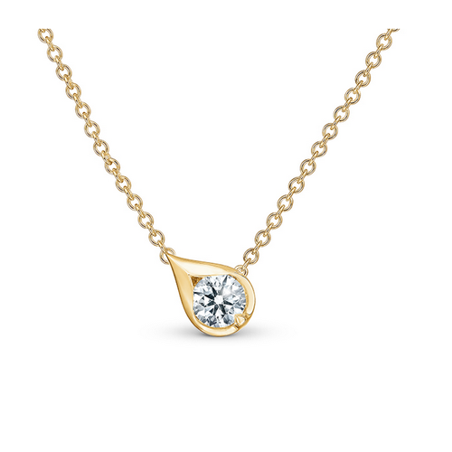 HEARTS ON FIRE- FASHION LU DROPLET PENDANT